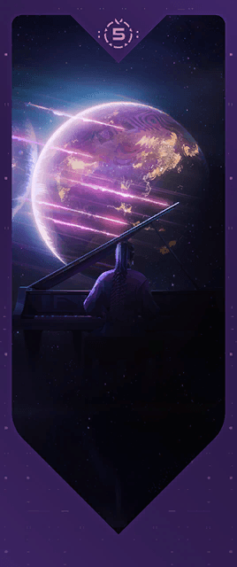 Artwork completo della Player Card equipaggiata